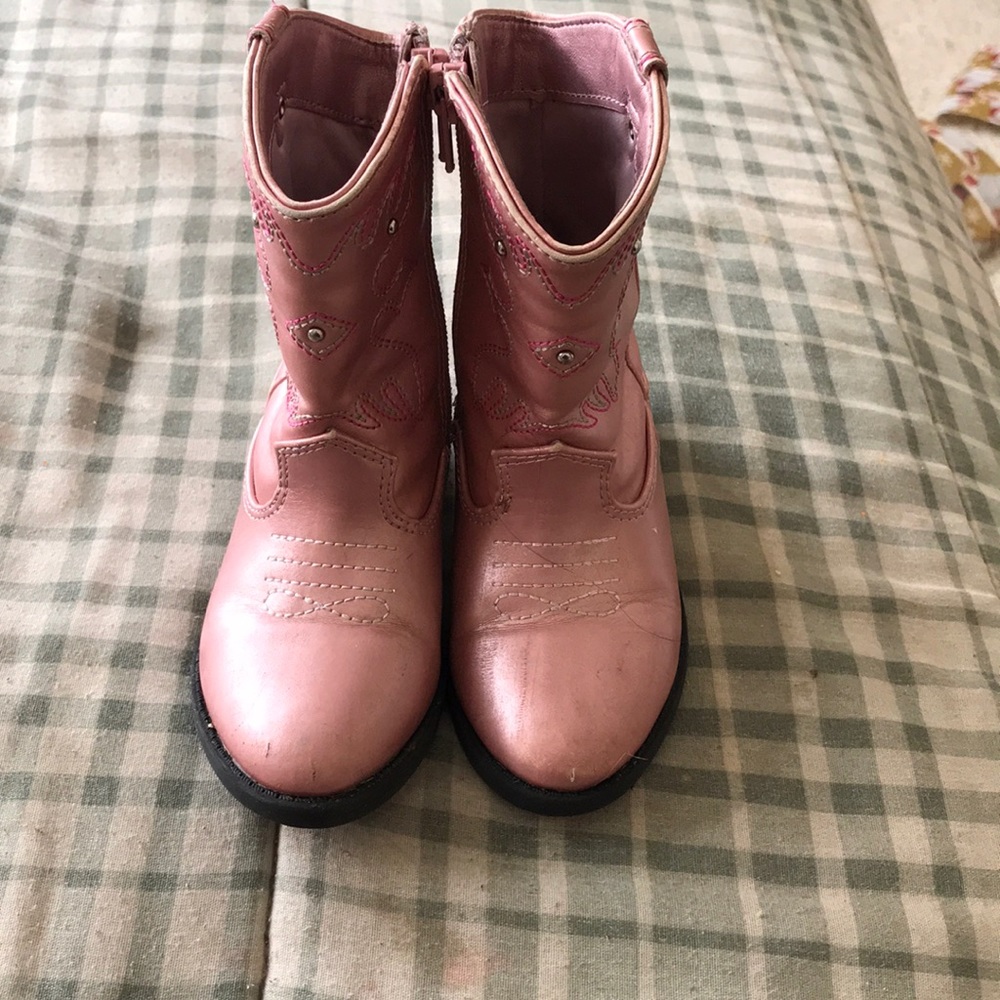 Pink Cowgirl boots